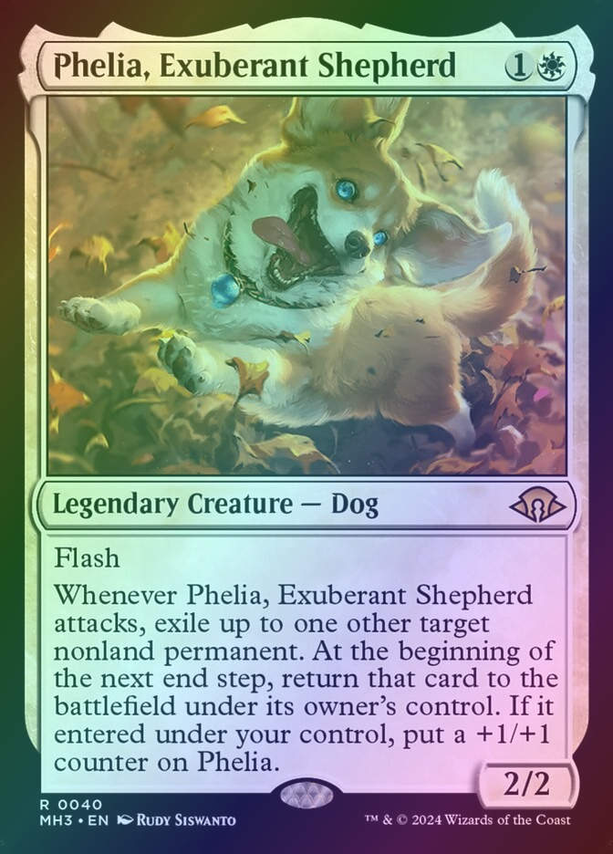 Phelia, Exuberant Shepherd (MH3) (40) / Foil