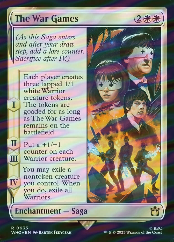The War Games (WHO) (635) / Surge Foil