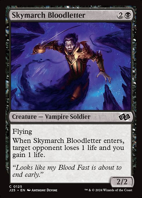 Skymarch Bloodletter (J25) (125)