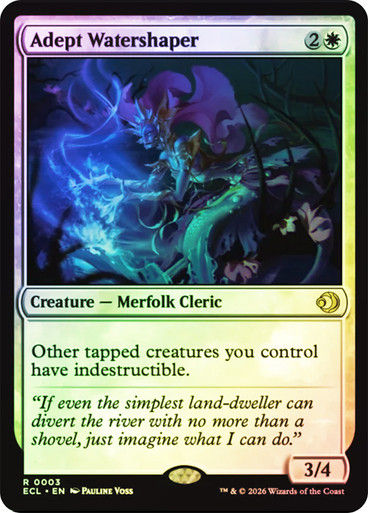 Adept Watershaper (ECL) (3) / Foil — cara 1 de 2