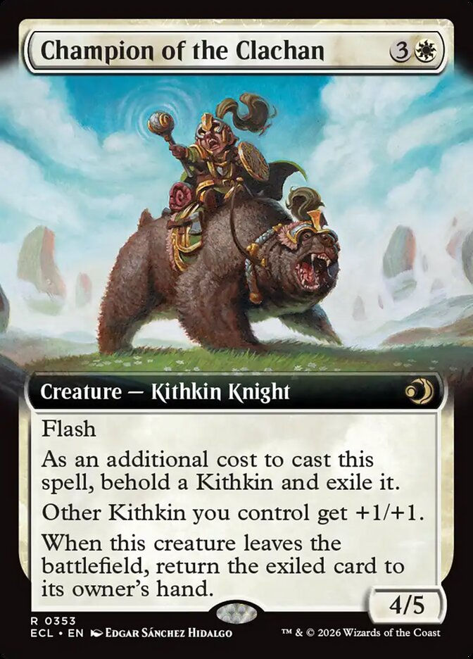 Champion of the Clachan (ECL) (353) / Extended Art