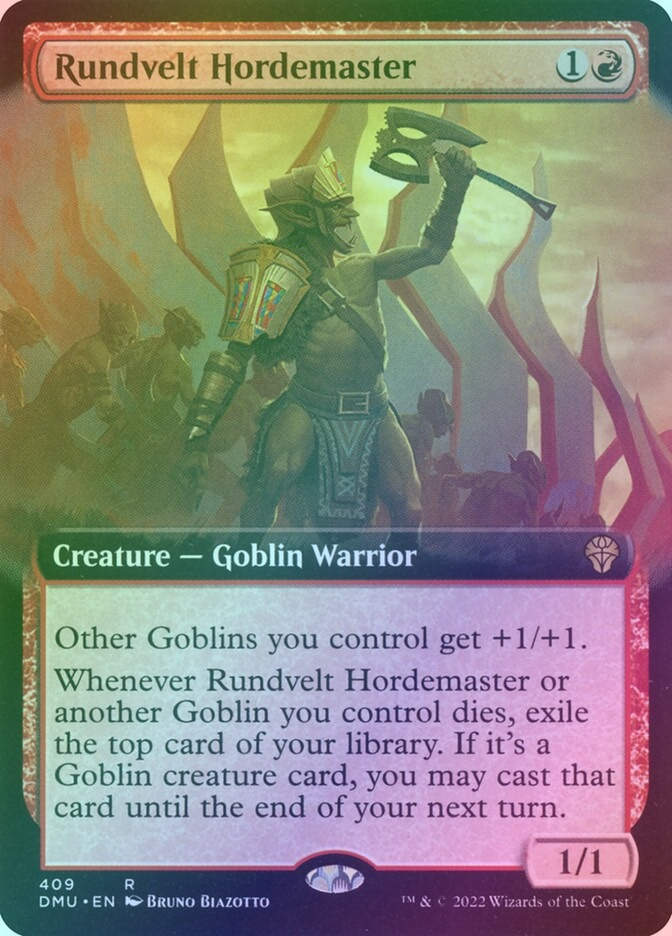 Rundvelt Hordemaster (DMU) (409) / Extended Art / Foil