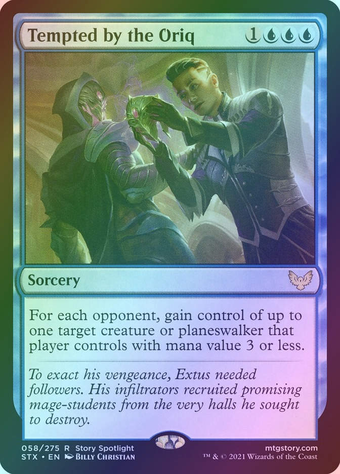 Tempted by the Oriq (STX) (58) / Foil