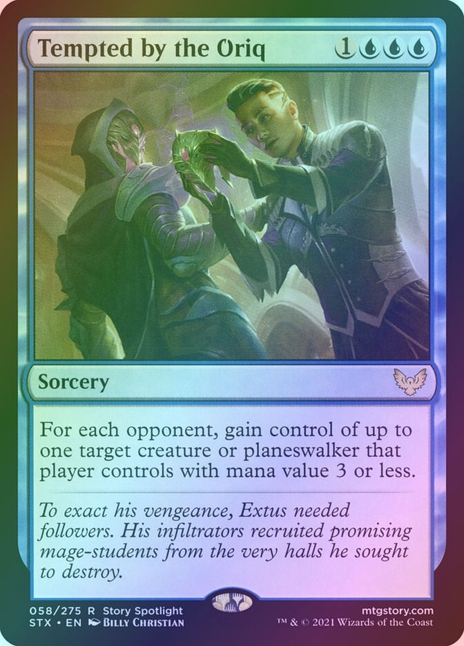 Tempted by the Oriq (STX) (58) / Foil