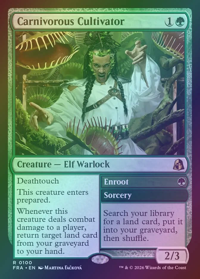 Carnivorous Cultivator // Enroot (FRA) (100) / Foil