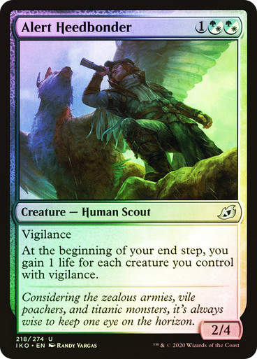 Alert Heedbonder (IKO) (218) / Foil