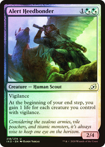 Alert Heedbonder (IKO) (218) / Foil