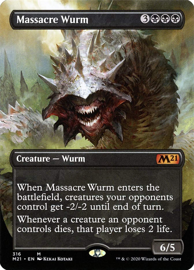 Massacre Wurm (M21) (316) / Borderless