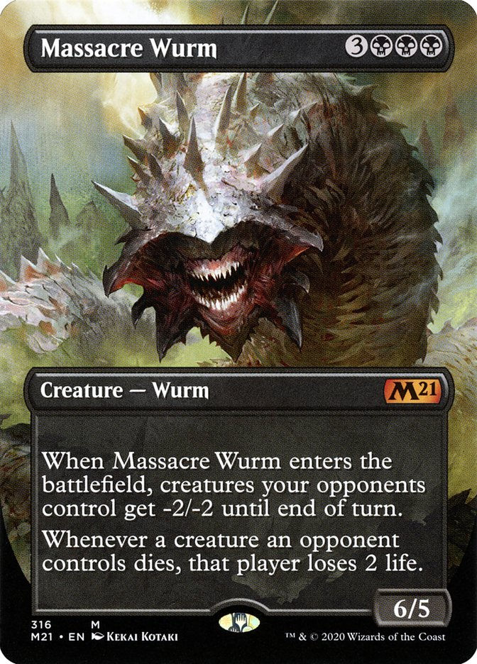 Massacre Wurm (M21) (316) / Borderless