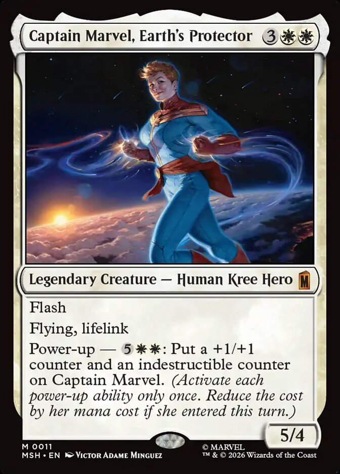 Captain Marvel, Earth's Protector (MSH) (11)