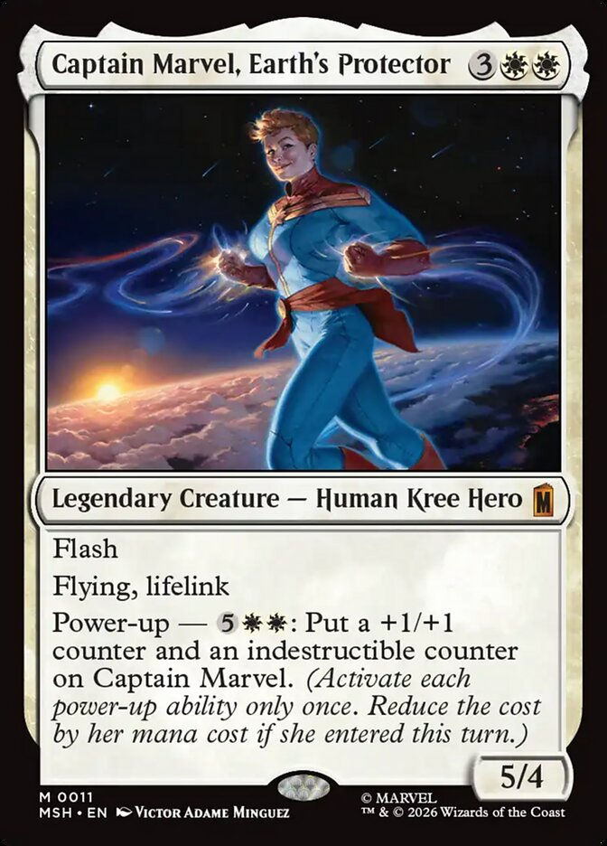 Captain Marvel, Earth's Protector (MSH) (11)