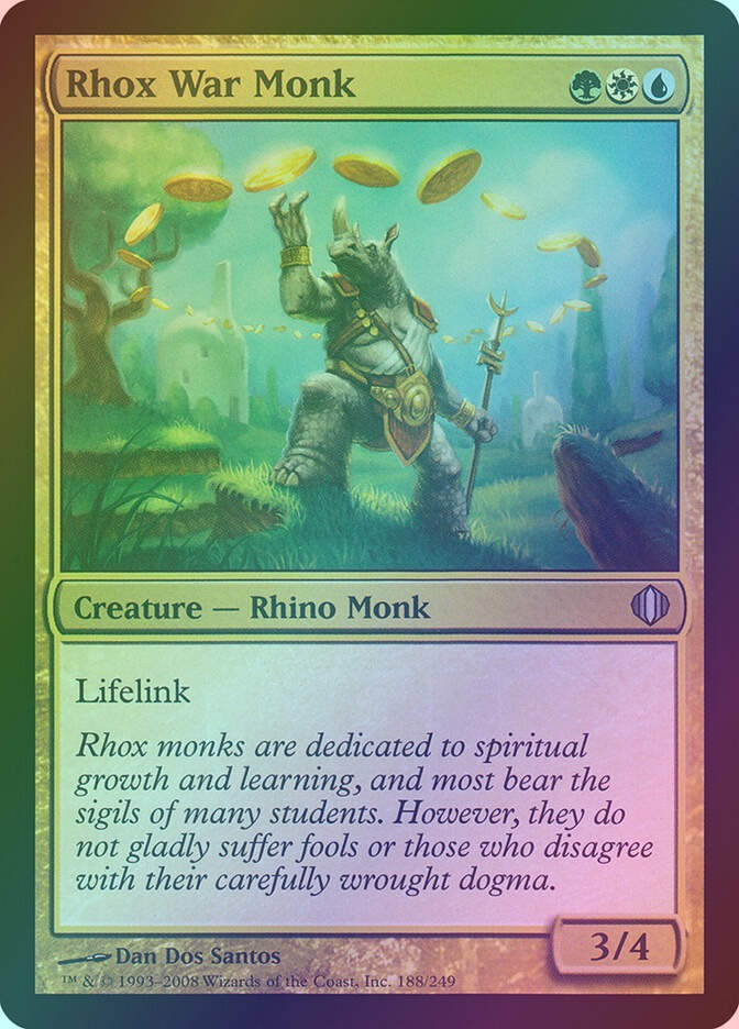 Rhox War Monk (ALA) (188) / Foil