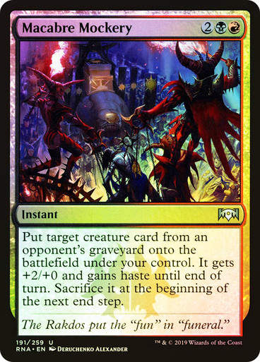 Macabre Mockery (RNA) (191) / Foil