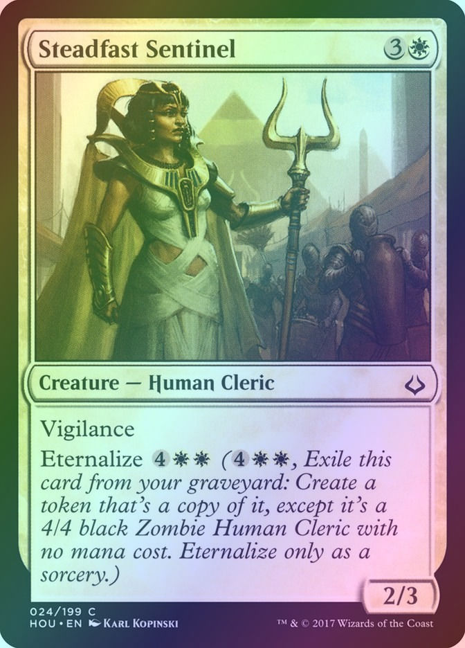 Steadfast Sentinel (HOU) (24) / Foil