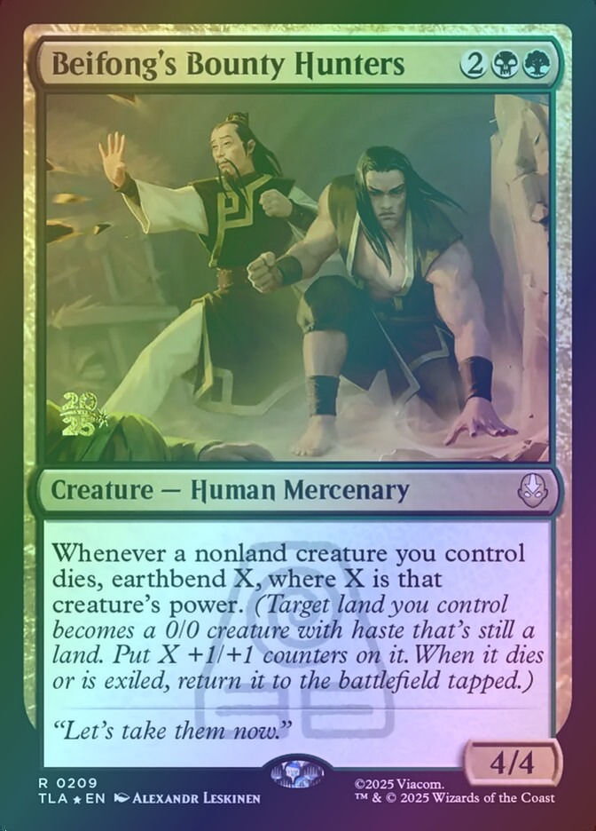 Beifong's Bounty Hunters (PTLA) (209s) / Foil