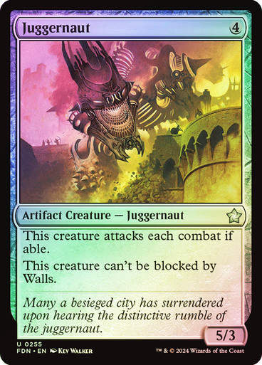 Juggernaut (FDN) (255) / Foil