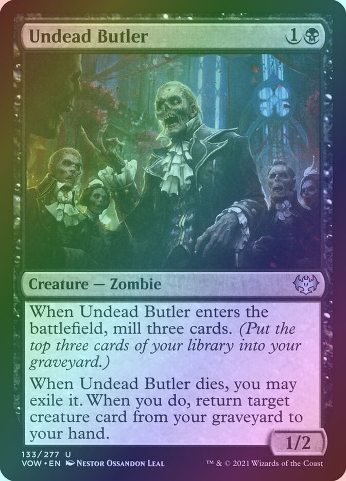 Undead Butler (VOW) (133) / Foil