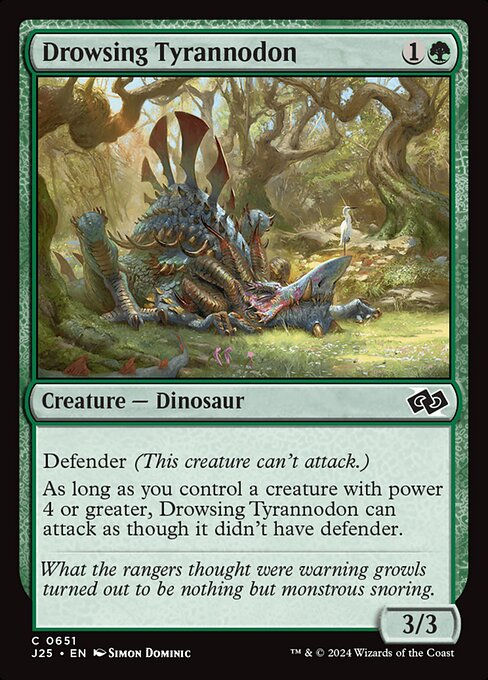 Drowsing Tyrannodon (J25) (651)
