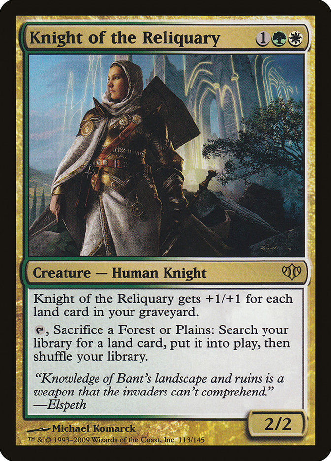 Knight of the Reliquary (con)