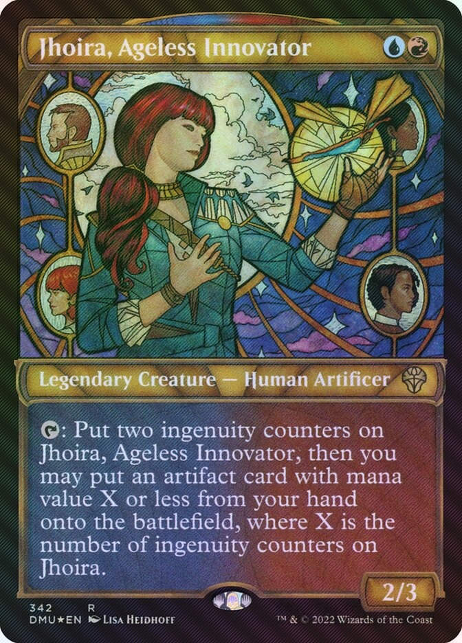 Jhoira, Ageless Innovator (DMU) (342) / Showcase / Textured Foil
