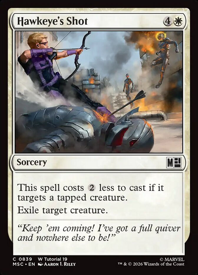 Hawkeye's Shot (MSC) (839)