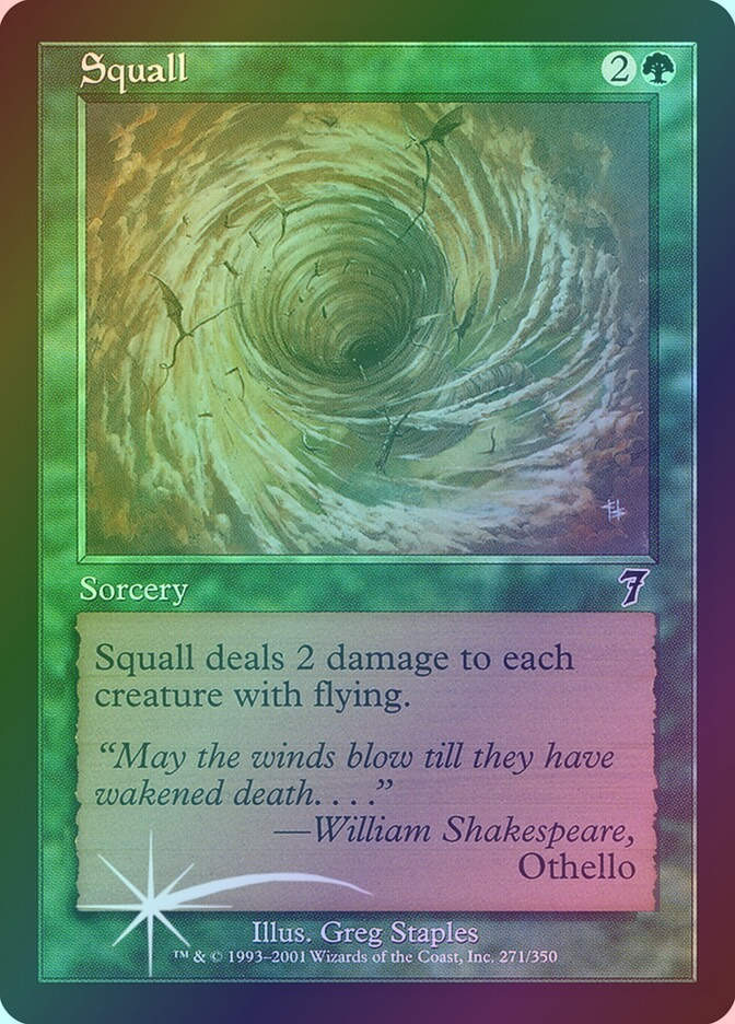 Squall (7ED) (271★) / Foil