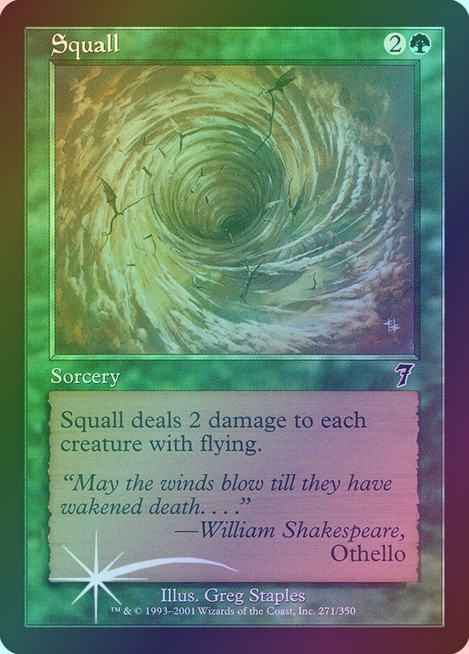 Squall (7ED) (271★) / Foil