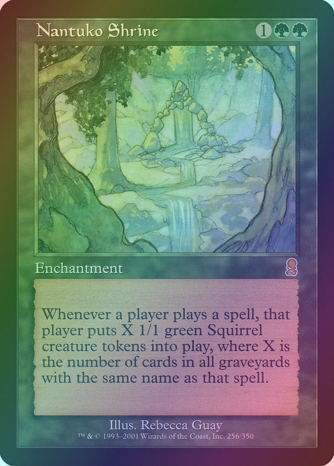 Nantuko Shrine (ODY) (256) / Foil
