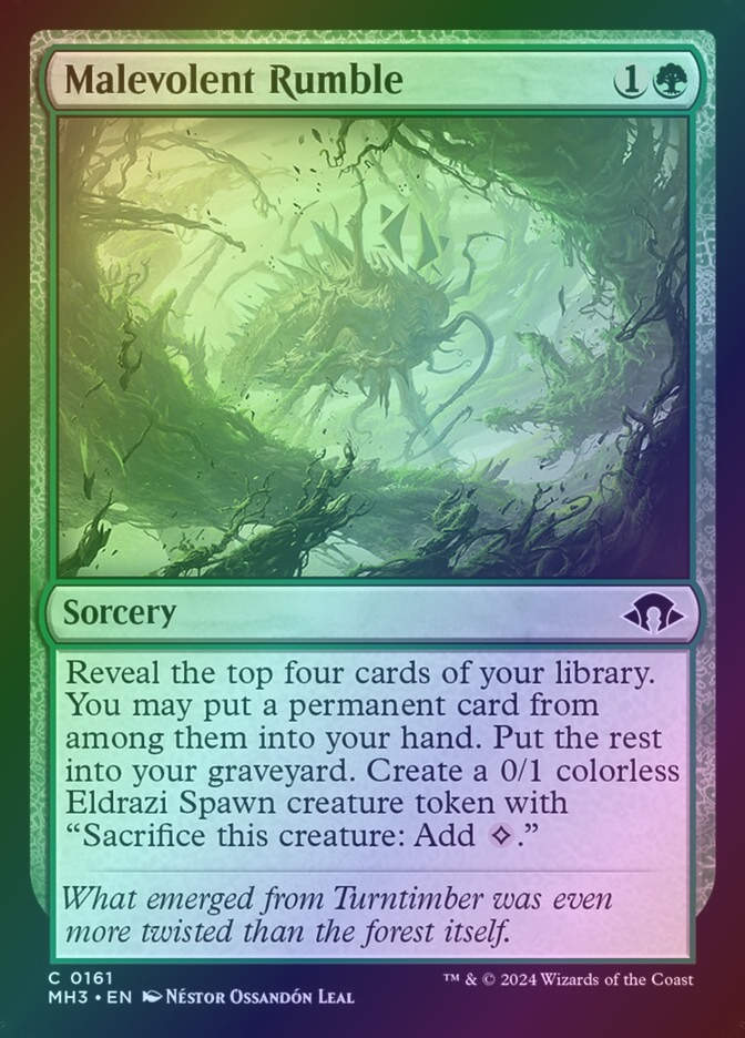 Malevolent Rumble (MH3) (161) / Foil