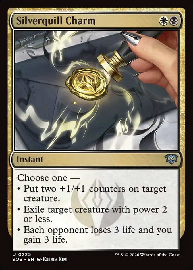 Silverquill Charm (SOS) (225)