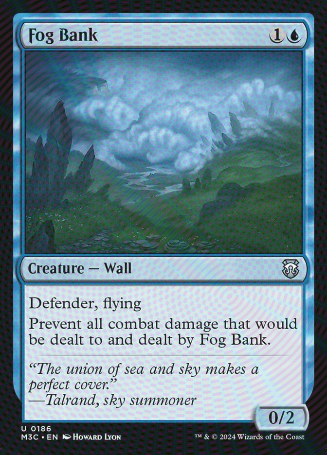 Fog Bank (M3C) (186) / Ripple Foil