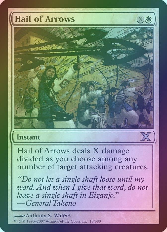 Hail of Arrows (10E) (18) / Foil