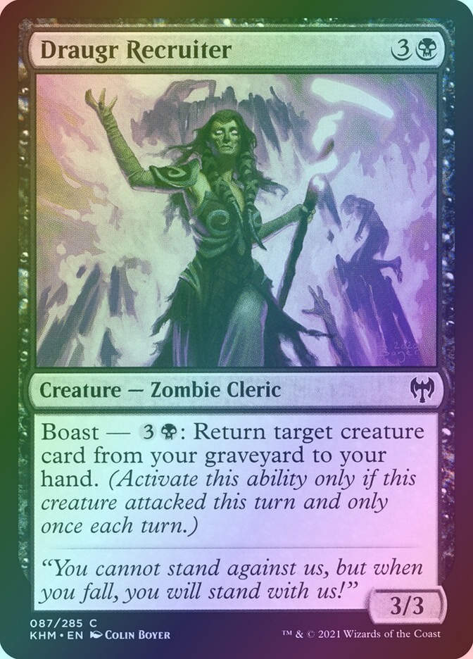 Draugr Recruiter (KHM) (87) / Foil