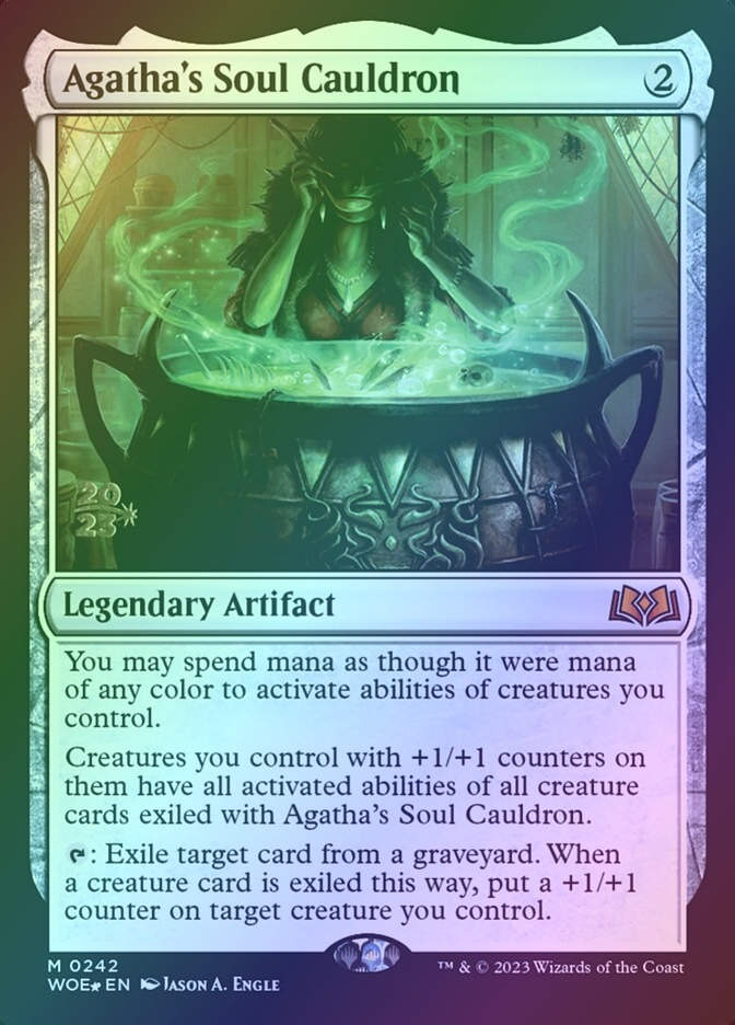 Agatha's Soul Cauldron (PWOE) (242s) / Foil
