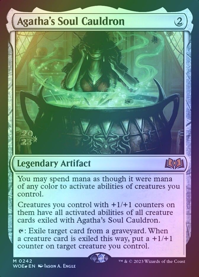Agatha's Soul Cauldron (PWOE) (242s) / Foil