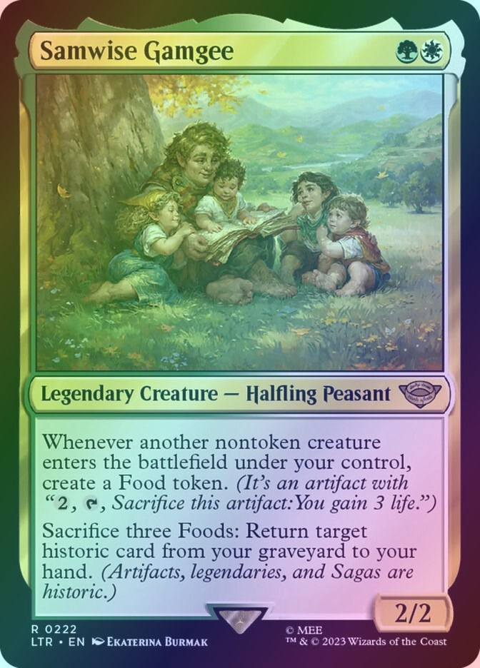 Samwise Gamgee (LTR) (222) / Foil