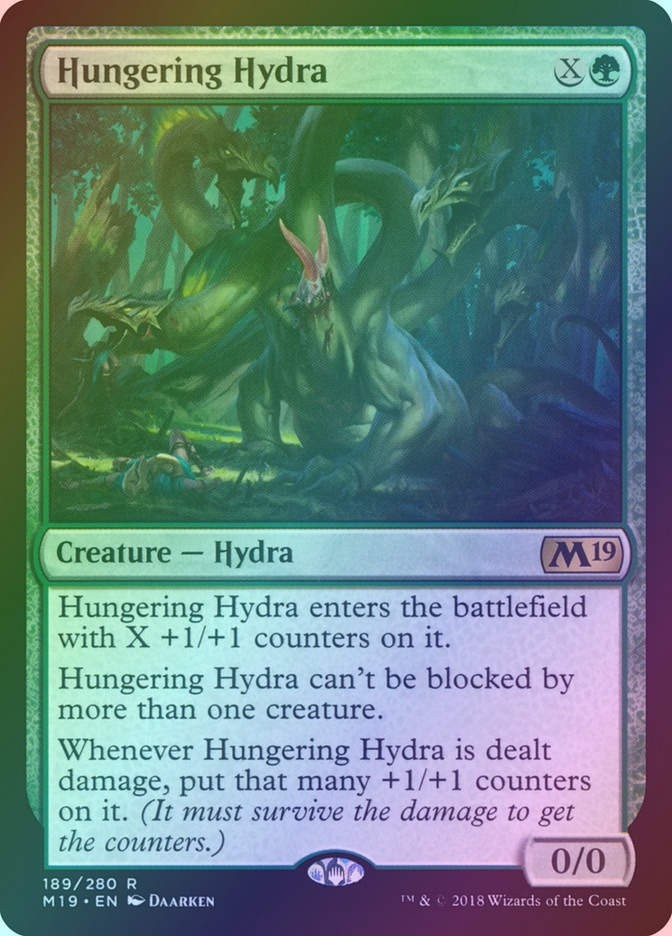 Hungering Hydra (M19) (189) / Foil