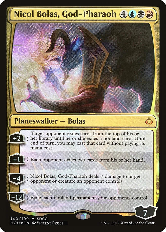 Nicol Bolas, God-Pharaoh (PS17) (140) / Foil