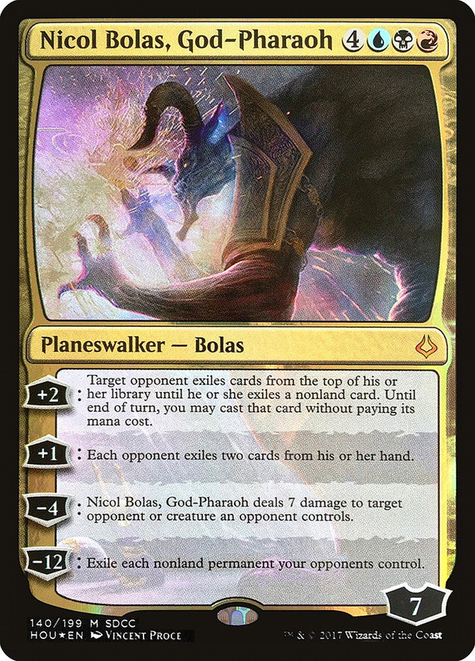 Nicol Bolas, God-Pharaoh (PS17) (140) / Foil