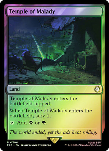 Temple of Malady (pip) (306) / Foil
