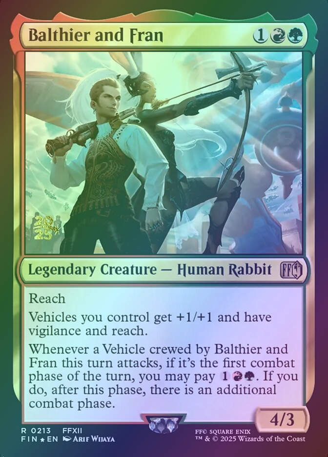 Balthier and Fran (PFIN) (213s) / Foil