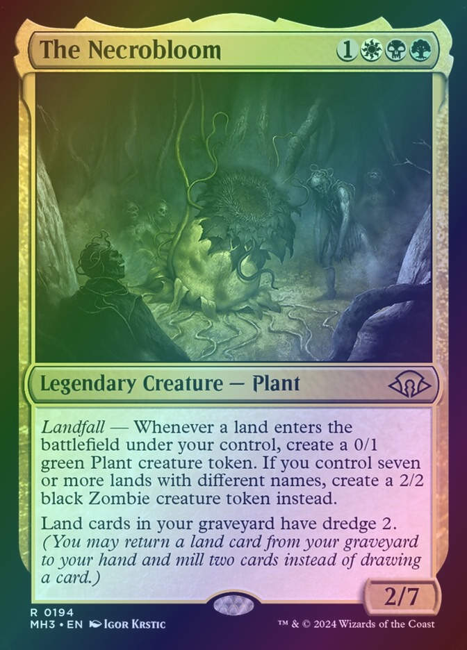 The Necrobloom (MH3) (194) / Foil