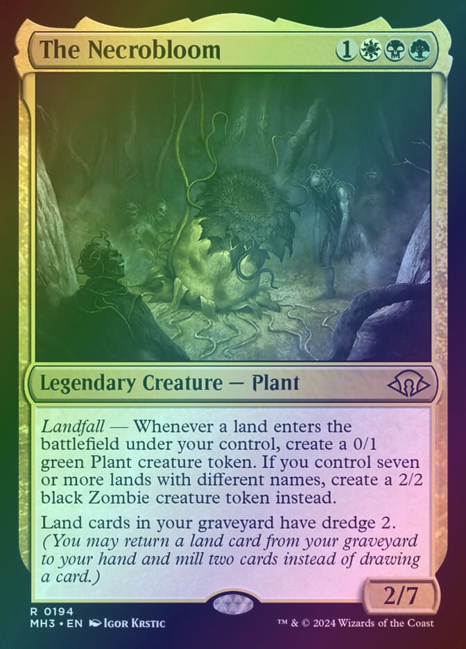 The Necrobloom (MH3) (194) / Foil