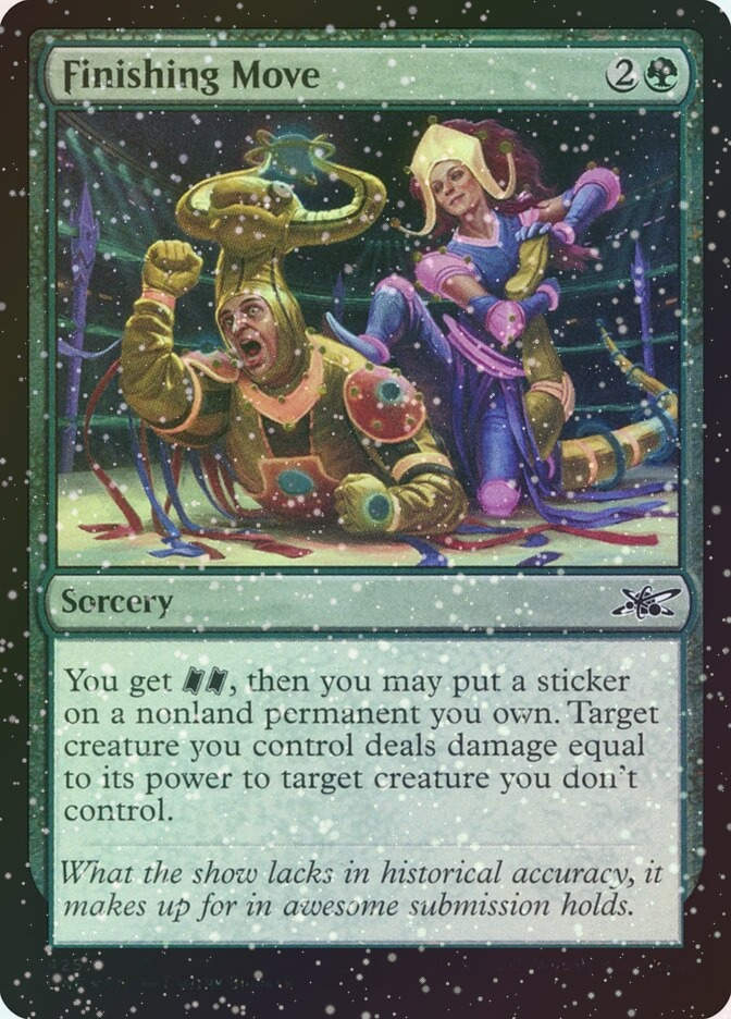 Finishing Move (UNF) (425) / Galaxy Foil