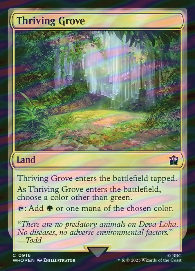Thriving Grove (WHO) (916) / Surge Foil