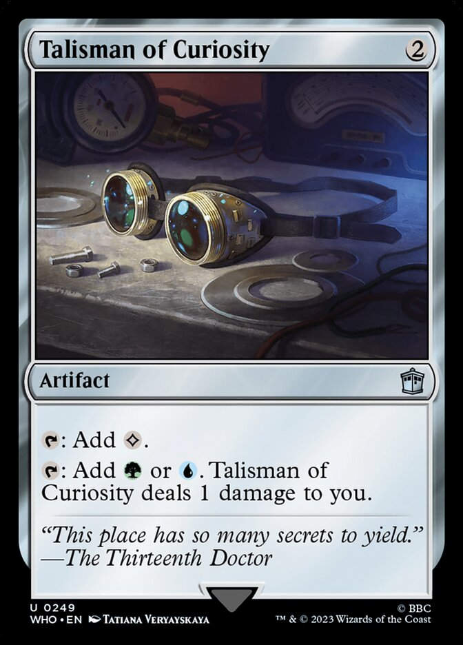 Talisman of Curiosity (WHO) (249)