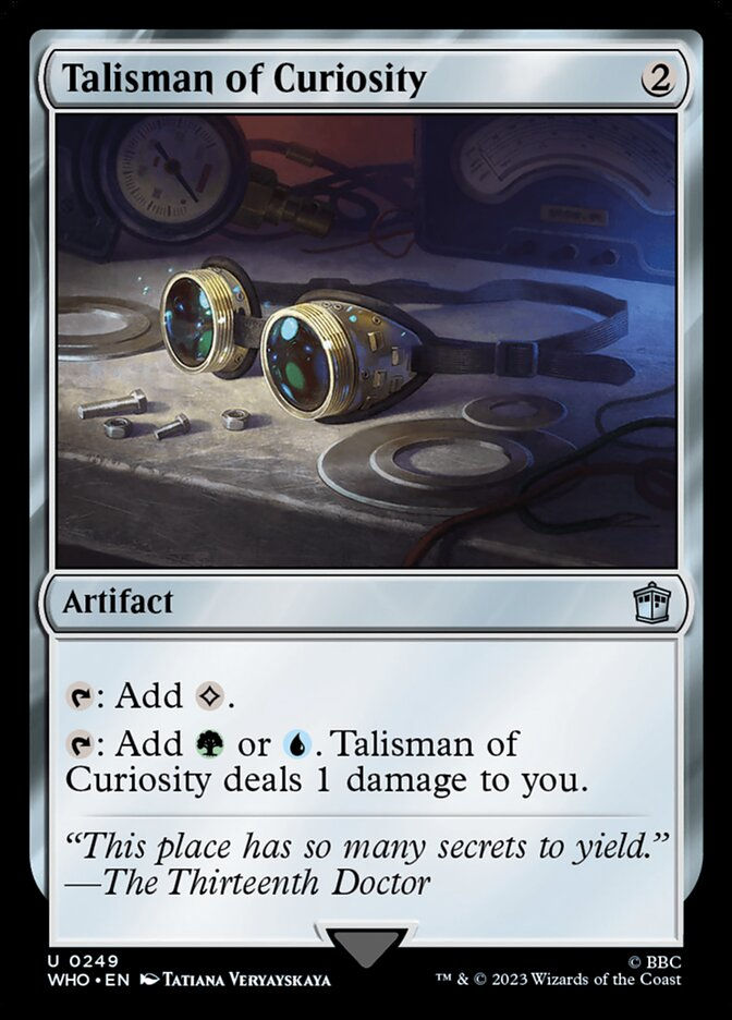 Talisman of Curiosity (WHO) (249)