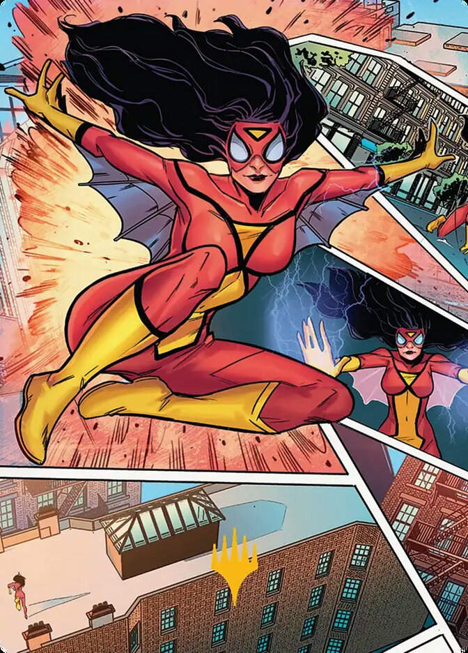 Spider-Woman, Stunning Savior (ASPM) (51) / NO Firmada