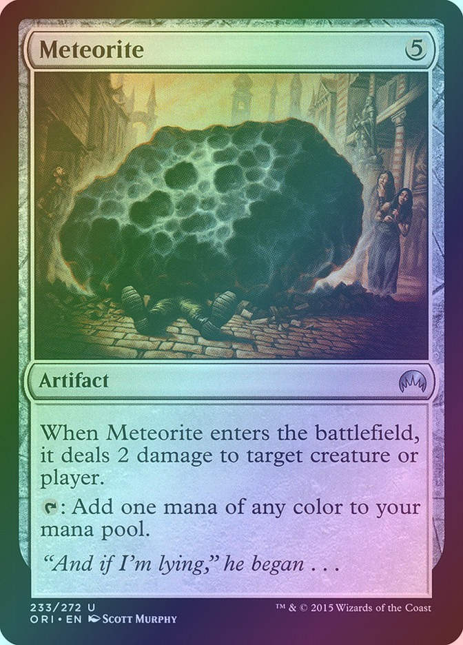 Meteorite (ORI) (233) / Foil