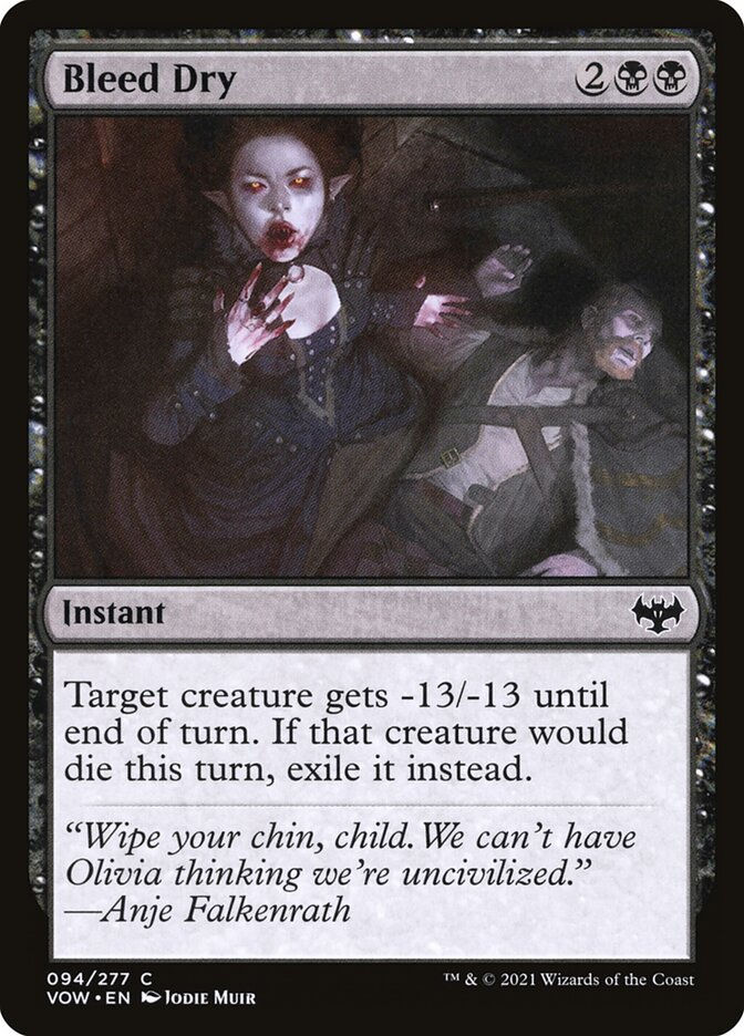 Bleed Dry (VOW) (94)